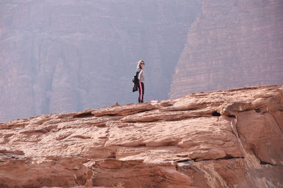 Wadi Rum desert safari, included in the Petra and Wadi Rum tour from Amman